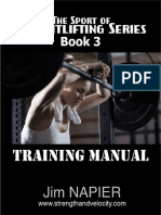 The Sport of Weightlifting Series Book 3 Training Manual - Nodrm