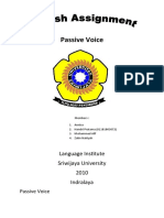 Download English Assignment of Passive Voice by Handri Pratama SN50269181 doc pdf