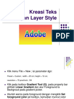 Teks Layer Style