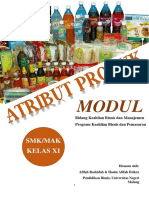 ATRIBU PRODUK