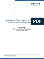 Contingency Reprocessing of Single-Use Personal Protective Equipment (PPE)