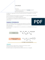 Vitaminas Hidrosolubles (Apuntes)