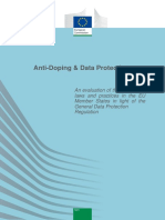 2017 - Anti-Doping & Data Protection, An Evaluation of The Anti-Doping Laws and Practices in The EU Member States in Light of The General Data PR