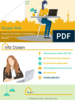 Pertemuan 1 MK Desain Web