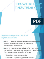 Penerapan Ebp Dalam Membuat Keputusan Klinis