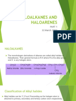 Haloalkanes and Haloarenes Classification