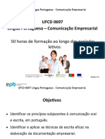 PPT  1 - SEC- Língua Portuguesa - Comunicação empresarial