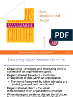 Basic Organizational Design: Inc. Publishing As Prentice Hall