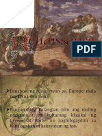 Panahon NG Renaissance