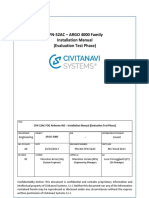 CFN-52AC - ARGO 4000 Family Installation Manual (Evaluation Test Phase)