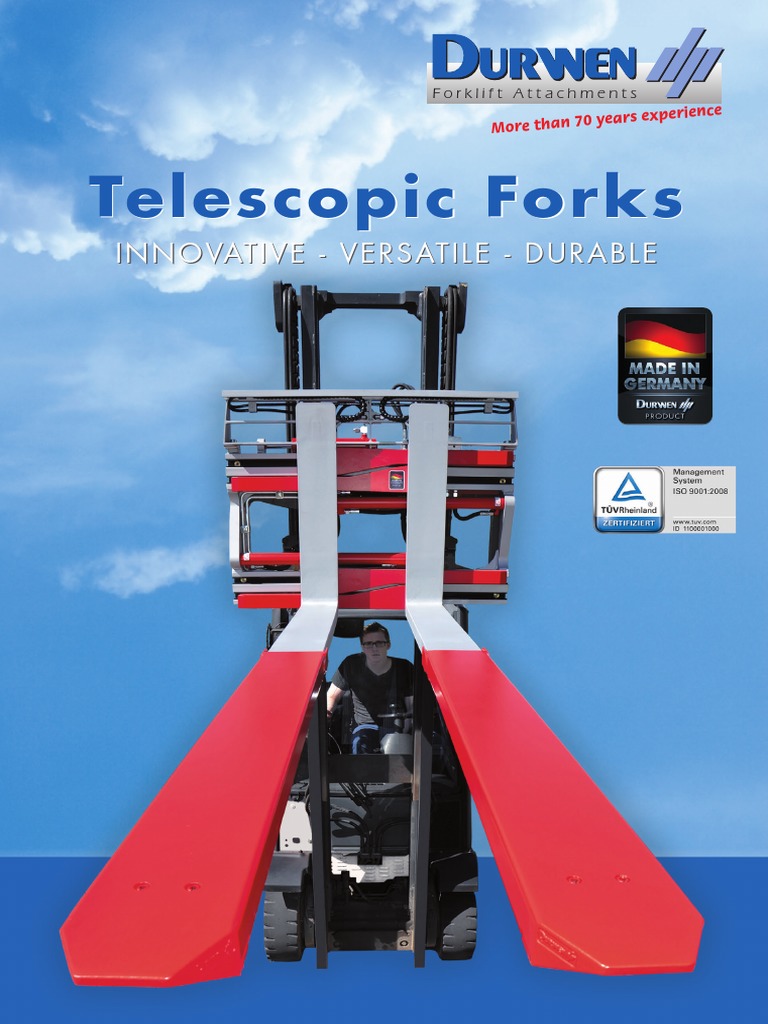 Horquillas Telescopicas - Folleto Detallado | PDF | Forklift ...