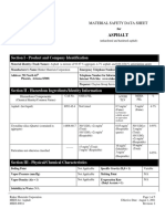 Section I - Product and Company Identification: Asphalt