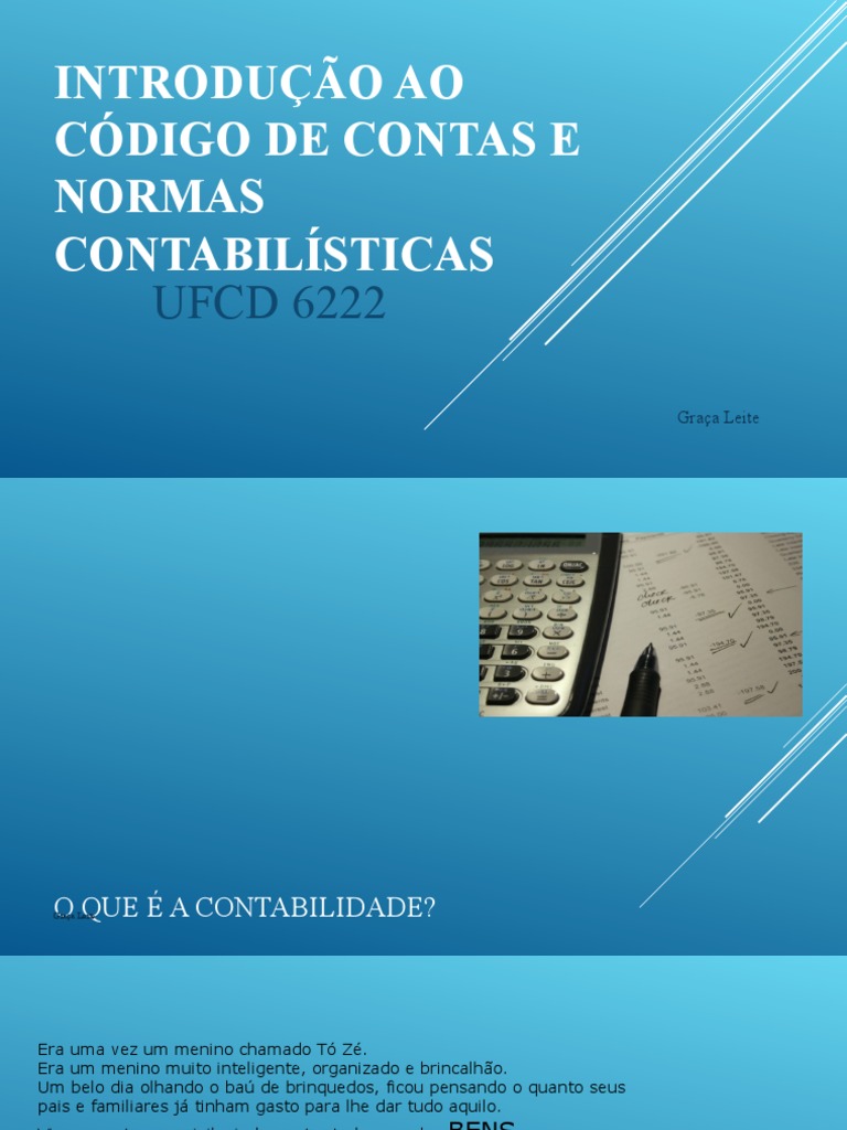 Introdução ao Código de Contas | PDF | Capital próprio (finanças ...
