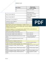 License Option Name Explanation (Where Needed) : Measurement and Service Testing Options: Compare Section