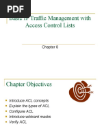 Basic IP Traffic Management With Access Control Lists