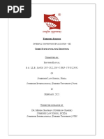 Internal Continuous Assesment III - FS