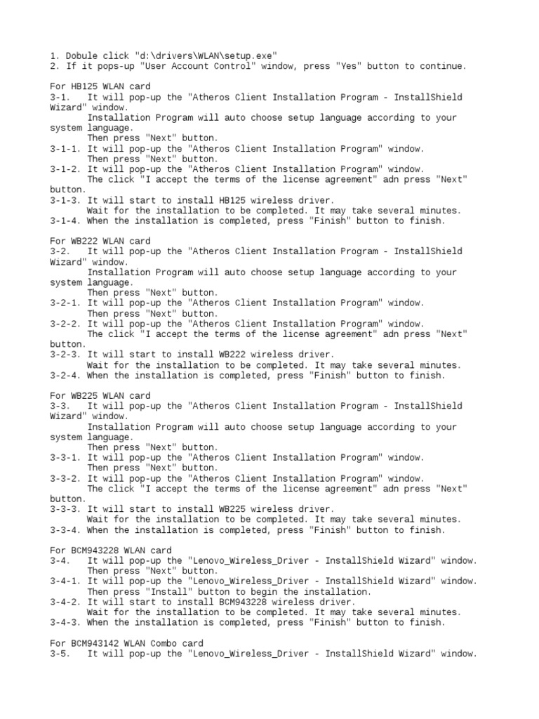 Readme WLAN | PDF | Technology & Engineering