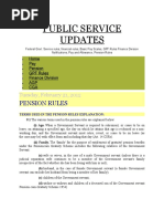 Ccs Pension Rules 1972 | PDF | Pension | Retirement