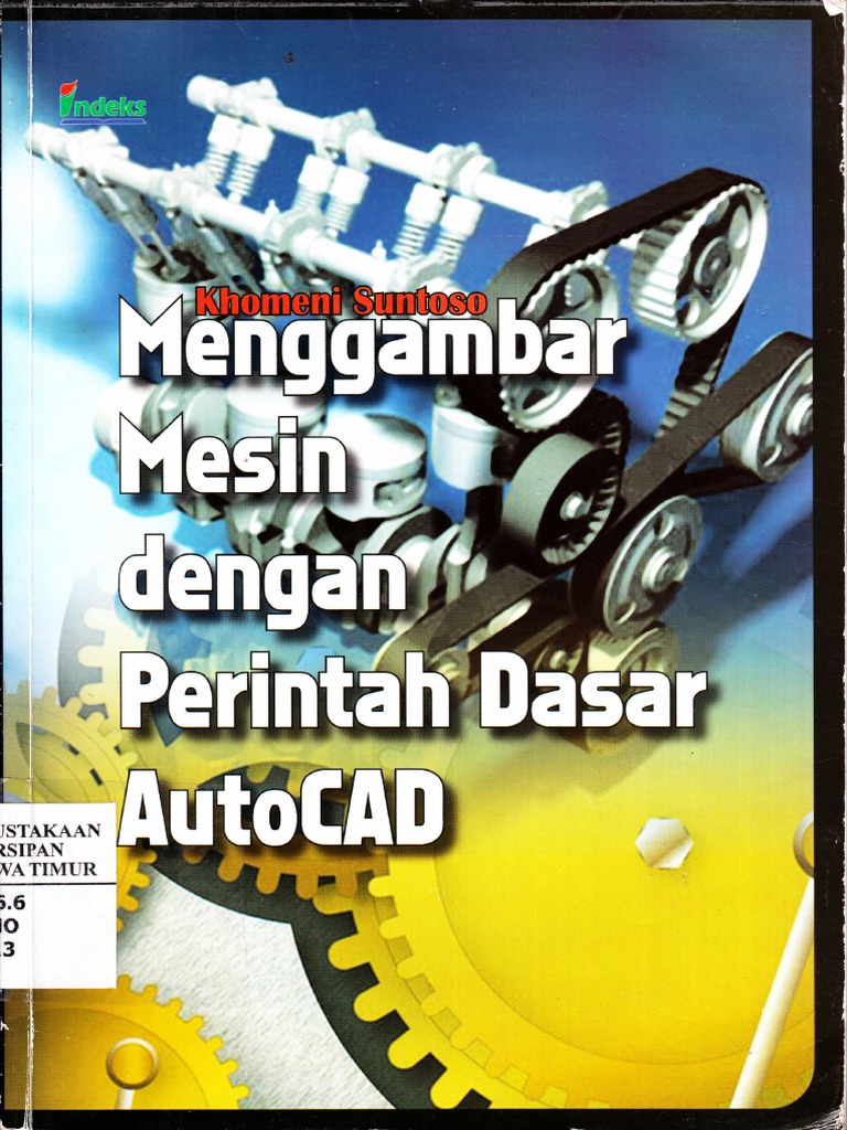 936 Menggambar Mesin Dengan Perintah Dasar Autocad Pdf