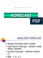 Statistik Korelasi