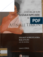 Atinalı Timon-Çocuklar İçin Shakespeare Ile Felsefe-Levent Gönül