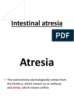 Intestinal Atresia