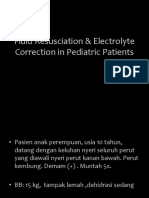 Fluids in Pediatric Patients