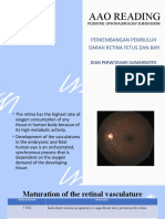 Development of Retinal Vasculature in Fetuses and Infants