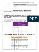 Actividad Guía 3 Matemáticas 7°