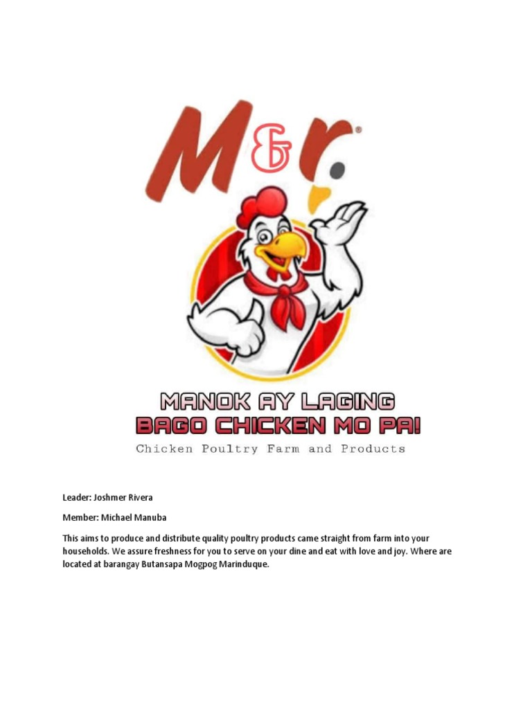 M&R Poultry Farm and Products | PDF | Cooking, Food & Wine