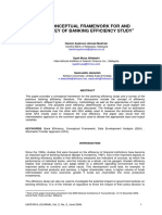 A Conceptual Framework For and Survey of Banking e