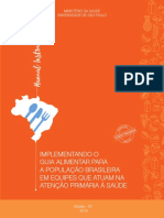Manual Instrutivo Guia Alimentar Pop Brasileira