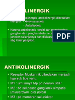 ANTIKOLINERGIK: Mekanisme Kerja, Jenis, dan Penggunaan Klinis