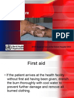 Wound Care: WHO Surgical Care at The District Hospital 2003