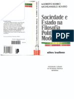 Noberto Bobbio. Sociedade e Estado Na Filosofia Política Moderna