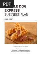 Business Plan: Waffle Dog Express