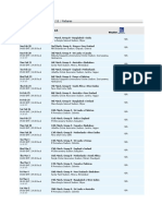 World Cup Time Table