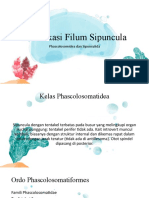 Klasifikasi Filum Sipuncula