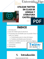 UTILIZAR TWITTER EN CLASE DE LENGUA Y LITERATURA CASTELLANA