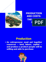 Production and Costs: The Short RUN