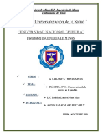 Presentacion de Informe de Laboratorio de Fisica I