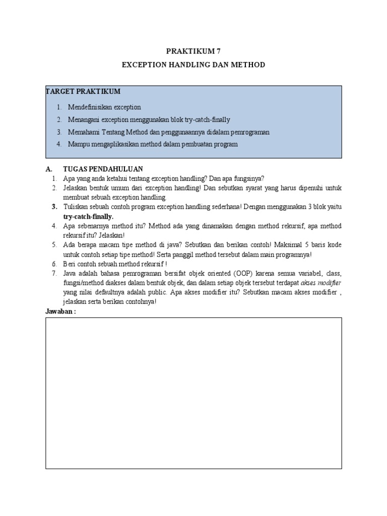 Modul 7 | PDF