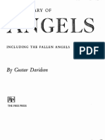 A Dictionary of Angels Including the Fallen Angels by Gustav Davidson