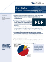 Research Briefing - Global: Coronavirus Watch: When Is The Vaccine Tipping Point?