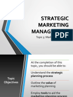 Module 5 - Marketing Planning