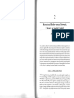 Burt (2001) Structural holes versus network closure