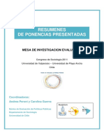 Evaluacion de Politicas Publicas y Socio