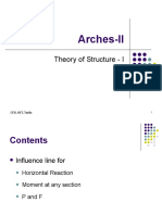 Arches-II: Theory of Structure - I