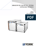 HCAT-AHUSC001 Rev04 Jul2019 Catálogo Técnico Intercambiador de Calor YE