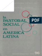 CELAM - La Pastoral Social en America Latina 1987
